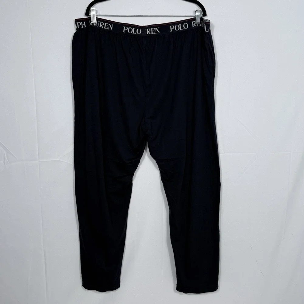 Polo Ralph Lauren Pajama Pants Mens 4X Blue Supreme Comfort Logo Elastic Waist‎